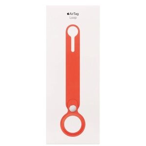 Apple AirTag Loop in electric orange
